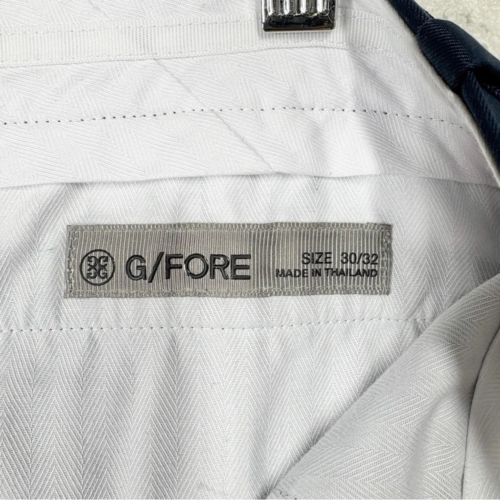 G/Fore Mens Chino Golf Performance Pants Size 30 Navy Blue Classic Tapered - Picture 10 of 11